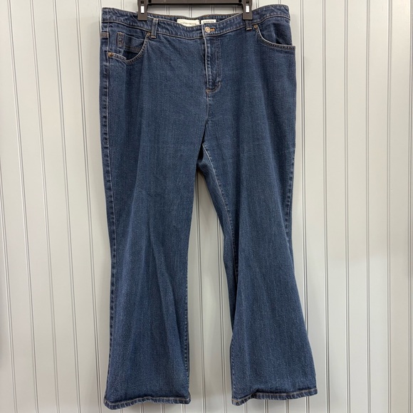 Jones New York Denim - Jones New York Dark Wash Bootcut Jeans 20W